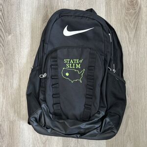 Nike Brasilia 7 Backpack Black School Laptop Travel Training Bag Pockets LOGO